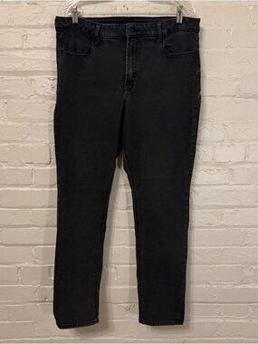 Old Navy Wow Straight Denim Jeans Black Jack